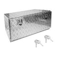 thumbnail image 3 of koolsoo Trailer Chest Box Underbody Storage Case Travel Gardening Truck Bed Tool Box Silver, 3 of 9