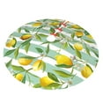 thumbnail image 2 of Kll 48" Christmas Tree Skirt Lemon Xmas Tree Skirts Mat For New Year Xmas Holiday Party Indoor Outdoor Home Decoration, 2 of 9