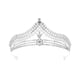thumbnail image 1 of Tocado Corona de perlas con diamantes de imitación de cristal, corona de princesa con diamantes de imitación y perlas, corona de lujo, adorno para el cabello para mujer para fiesta de cumpleaños y bod, 1 of 7