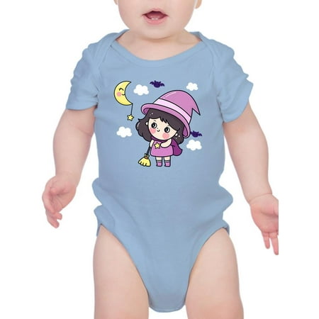 

Cute Halloween Girl W Moon Bodysuit Infant -Image by Shutterstock 6 Months