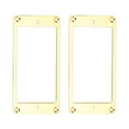 thumbnail image 3 of Pickup Mounting Ring Electric Guitar Pickup Ring Electric Guitar Pickup Frame Set Aluminum Alloy Frame Pickup Rings with Mounting Screws for Electric Guitar, 3 of 7