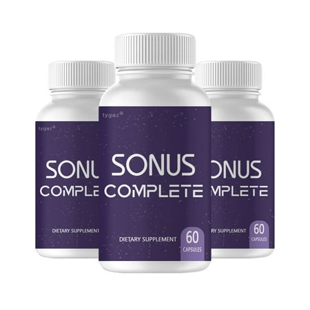 (3 Pack) Sonus Complete - Sonus Complete Tinnitus Support Supplement
