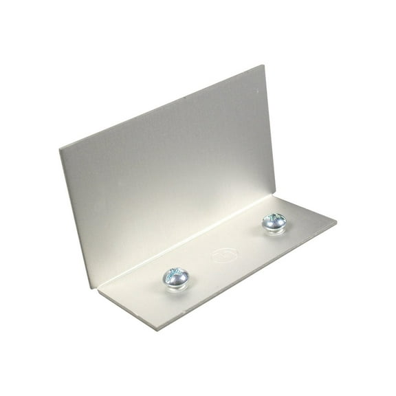 Wiremold Blank End Fitting,Gray,Aluminum AL3310B