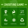 thumbnail image 3 of Vogacara Juguete fácil de disparar con objetivo de pie para niños, juego de tiro, juguetes exteriores, juego de y flecha para niños Juguetes, 3 of 6