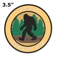 thumbnail image 2 of Sasquatch Search Squad 3.5" Iron On Or Sew On Embroidered Fabric Badge Patch Unexplained Mysteries Iconic Series, 2 of 2