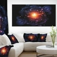 thumbnail image 1 of Abstract Fractal Gears and Lights - Flowers Canvas Wall Artwork, 1 of 3