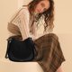 thumbnail image 3 of Bolso Hobo de moda para mujer bolso de compras versátil con retales bolso bandolera con juego de monedero, 3 of 7