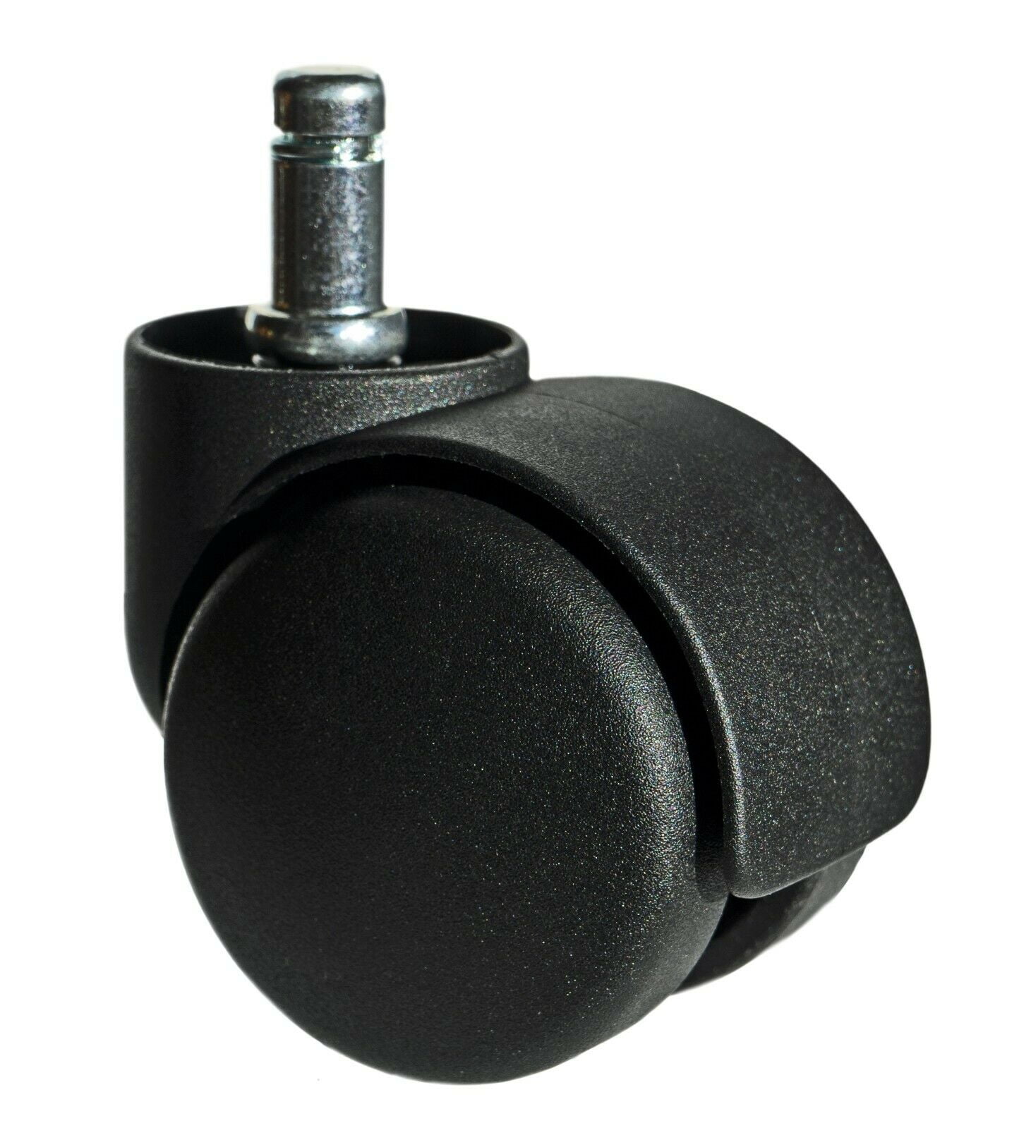 Office Chair Heavy Duty Casters Twin Wheel Tire Rollers 5 pcs