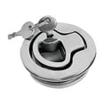 lacooooppia Marine Flush Mount Lift Round Pull Latch Lock Stainless