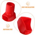 FOLOYORI 4Pcs Plastic Battery Terminal Protector Caps Red for Reliable ...