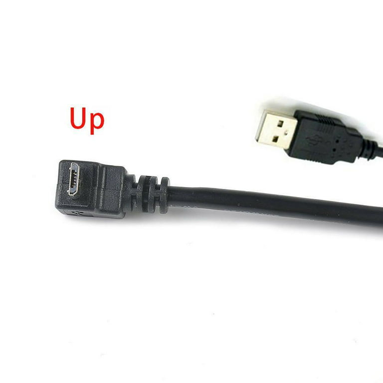 New Black USB 2.0 Type A to Micro USB B Male Female Adapter Plug Converter  usb 2.0 to Micro usb connector wholesale 90 Degree