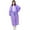 Purple, variant on Cfowner Portable Waterproof EVA, Rain Ponchos 2 Pack