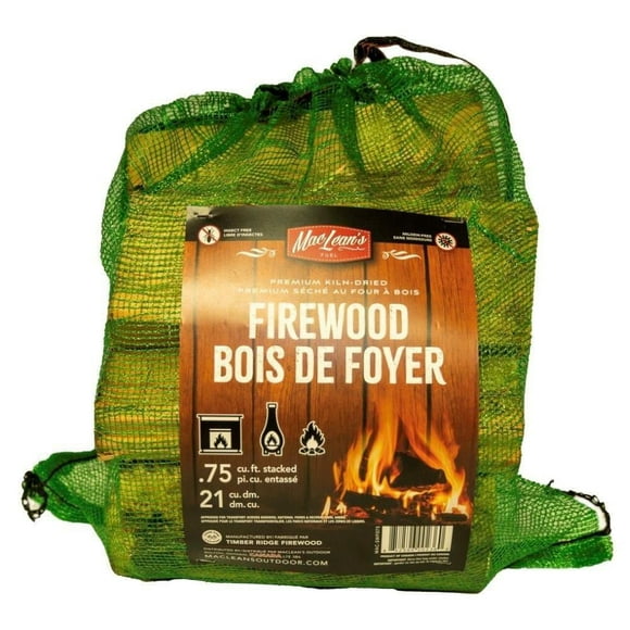 Bois de chauffage MacLean's Premium de 0,75 pieds cubes