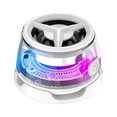 thumbnail image 2 of Lolmot Caisson de Basses Magnétique de Jeu Bluetooth Mini Stéréo Extérieur Pratique Éclairage RVB Transparent, 2 of 5