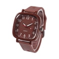 thumbnail image 2 of Resicozy Watches for Women Quartz Waterproof Wristwatch with Silicone Band Casual Simple Fashion Womens Watches Gift Coffee, 2 of 2