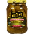 thumbnail image 2 of (12 pack) Mt. Olive Petite Snack Crunchers Kosher Dill Pickles, 16 fl oz jar, 2 of 6