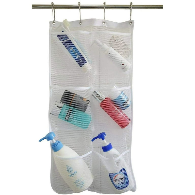Kenney 6-Pocket Hanging Mesh Shower Organization Caddy in White KN61550V2 -  The Home Depot