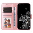 thumbnail image 2 of Allytech Galaxy S20 Ultra Wallet Case, Galaxy S20 Ultra Case for Girls, Pu Leather Folio Flip Cover with Cards Holder Hand Lanyard Folding Kickstand Protective Case for Samsung Galaxy S20 Ultra 6.9", 2 of 8