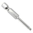 thumbnail image 2 of 1pc Ball End Hex Screwdriver Bit Metric Hex Bit 50mm Long Magnetic Driver Bit H2.5, 2 of 9