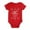 Red, variant on TIWEKE 12 Month Onesies Girls,Boys Girls Short Sleeve Letter Prints Romper Bodysuits Clothes,Sizes 12-18 Months