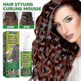 thumbnail image 1 of Jaysuing Fluffy Curls Styling Mousse Anti-frizz Curls Elastic Moisturizing Care Foam Styling |, 1 of 5