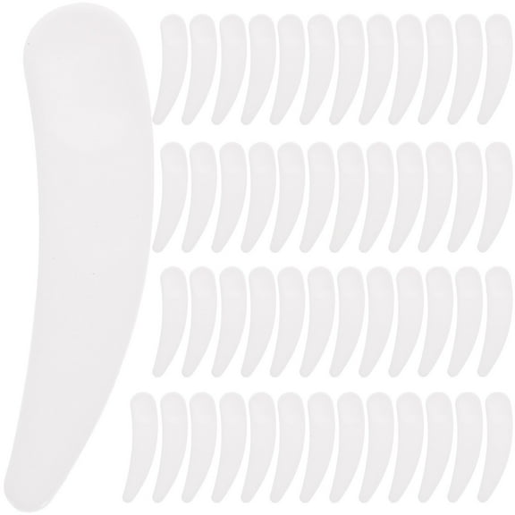 Spatula Spoon Makeupfacial Scoop Mini Beauty Cream Curved Scoops Applicator Scooper Lotion Stick Face Small Skincare