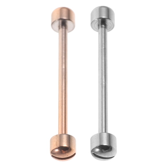 varillas de repuesto portátiles con pasador de tornillo compatibles con correa de reloj