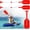 Red, variant on Boat Canoe Paddles Telescoping Collapsible Oar Aluminum 21.3-41.7 in Kayak Paddles Adjustable Length for Kayak Inflatable Dinghy Water Sport Boat Accessories