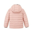 thumbnail image 5 of Wantdo Girl's Winter Coat Lightweight Winter Jacket Windproof Quilted Hooded Puffer Jacket Pink 6/7, 5 of 7
