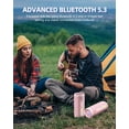 thumbnail image 7 of Portable Bluetooth Speaker, 24W Stereo Sound, IPX7 Waterproof, Bluetooth 5.3, RGB Lights, Dual Pairing, 30H Playtime for Outdoor Home Party, 7 of 7