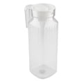 thumbnail image 2 of Bouteille de Jus Acrylique Transparente 1100ml Pichet d'Eau Froide Rayée avec Couvercle pour Bar Maison, 2 of 10