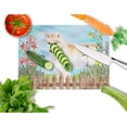thumbnail image 2 of Siberian Husky Spring Glass Cutting Board Large, 2 of 2