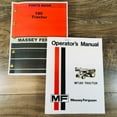 thumbnail image 1 of Massey Ferguson 180 Tractor Parts Operators Manual Set Owners Catalog Book MF, 1 of 12