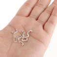 thumbnail image 3 of Maytalsory 1:12 Mini Pulls Arch Shape for Gate Closet Large 4Pcs Silver Small 8 Pcs 1Set, 3 of 6