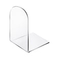 thumbnail image 3 of Acrylic Bookend, Clear Book End for Heavy Books, Bookend Holders for Shelves, Arch Book Stopper to Hold Books, Decorative Bookends for Home, Office, 3 of 5