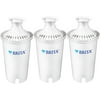 Brita Standard Replacement Filters for Pitchers and Dispensers, 3 Count, White
