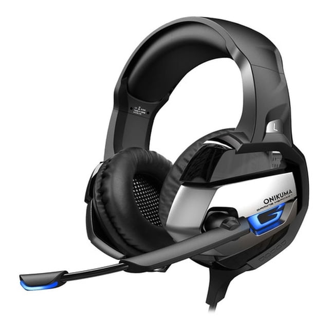 Audifonos Diadema Gamer Compatible Con Xbox Aux 3.5mm /e K5 Negro Onikuma K5