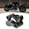 thumbnail image 5 of Baverta Elevador de Manillar Elevador de Manillar de Aluminio Adaptador de Altura del Elevador de Manillar de Motocicleta para Forty Eight XL1200X Negro, 5 of 5