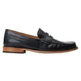 thumbnail image 3 of Base London Mens Garfield Leather Penny Loafers, 3 of 5