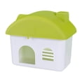 thumbnail image 2 of Fzaqwen Hamster Hide House Cage Small Animal Habitat for Dwarf Hamsters Rat Hedgehog Green, 2 of 7