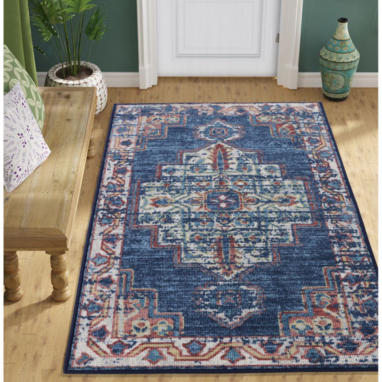 3' x 5' Rugsmith Jodhpur Area Rug Topaz 3' x 5' Rugsmith Jodhpur Area Rug Topaz