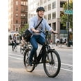 thumbnail image 5 of Cityone Plus Step-Thru Electric Bike for Adults, 26" Urban EBike with 500W Motor, Max 28MPH, 48V 15Ah Battery, Electric Bicycle with 7-Speed, Black, 5 of 9