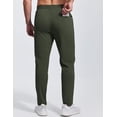 thumbnail image 6 of Pinspark Mens Joggers with Zipper Pockets Lightweight Athletic Track Pants Quick Dry Workout Gym Sweatpants for Men, 6 of 7