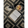 thumbnail image 3 of Furnish My Place Outdoor Accent Diamond Rug - 5 ft. 3 in. x 7 ft. 6 in., Charcoal, 3 of 8