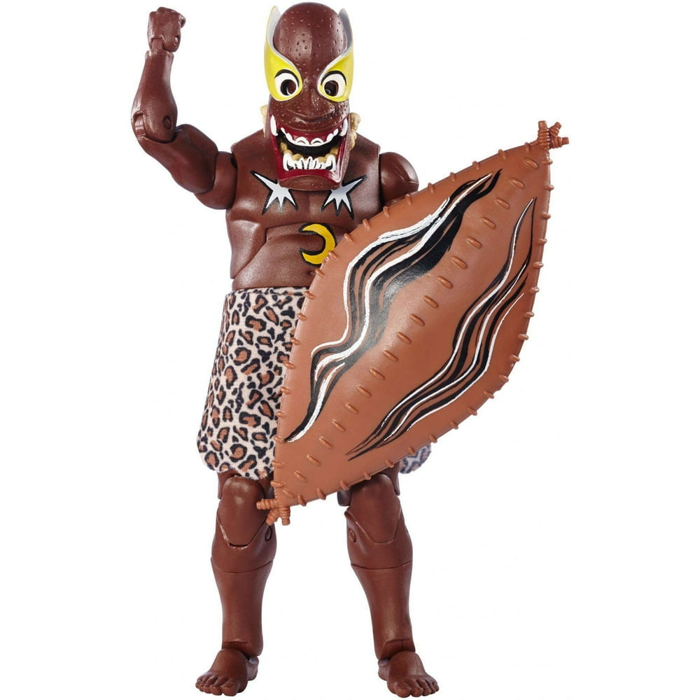 WWE Kamala Elite 6-inch Articulated Action Figure with Ring Gear