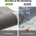 thumbnail image 2 of Namzi Bathroom Rug Mat , Non-Slip Plush Shaggy Bath Carpet, Machine Wash Dry, Bath Mats for Bathroom Floor, Tub and Shower, Bathroom Runner Bathmat Accessories Decor 15*23inch (Dark Grey), 2 of 4