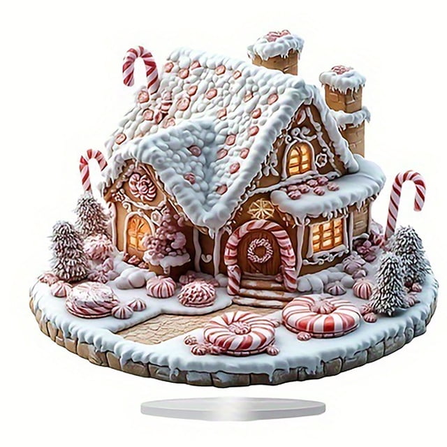 Decoración Navideña De Nieve Estilo Bohemio Decoración Para El Hogar Navidad