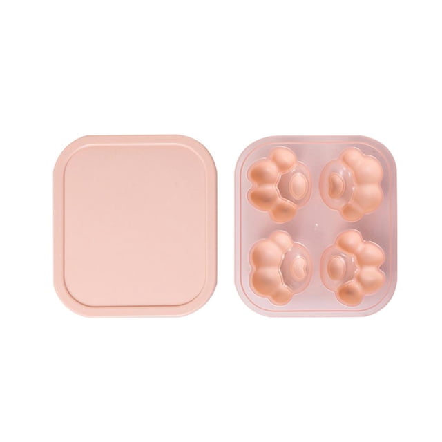 Molde Con Estampado De Pata De Gato, Seguro, Reutilizable, Desmoldeo Rápido, Garra De Gato, Bandeja De Cubo Bonita, Molde Para Hornear, Molde De Hielo Con Tapa De Pp Para Hornear Comida De Hielo Speravity HA025062-03