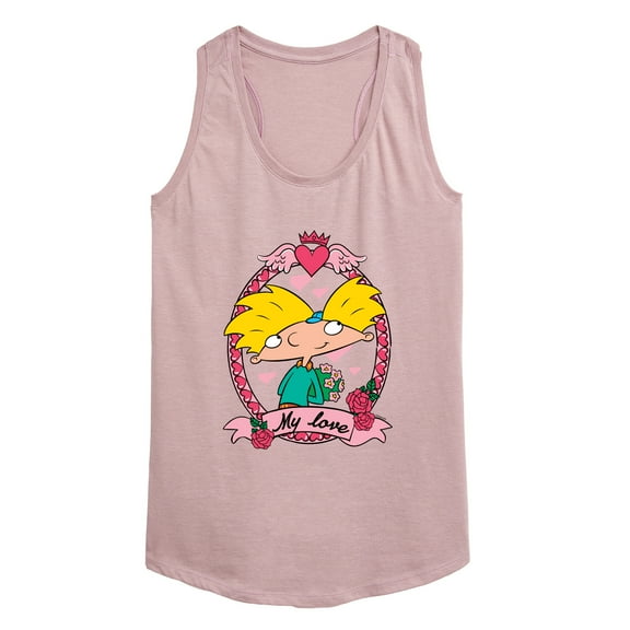 Hey Arnold! - Valentine's My Love - Women's Racerback Tank Top