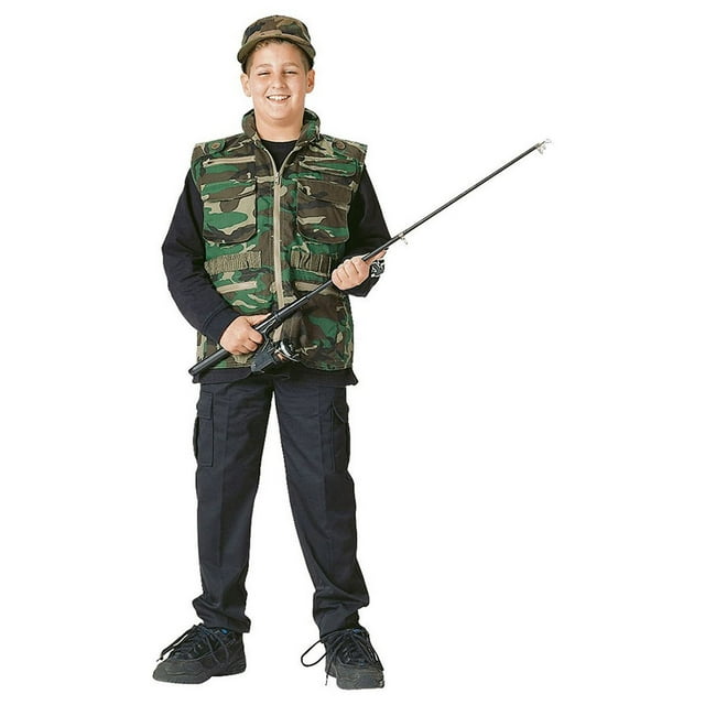 Rothco Gilet de Garde pour Enfants - Camouflage Boisé, Très Petit